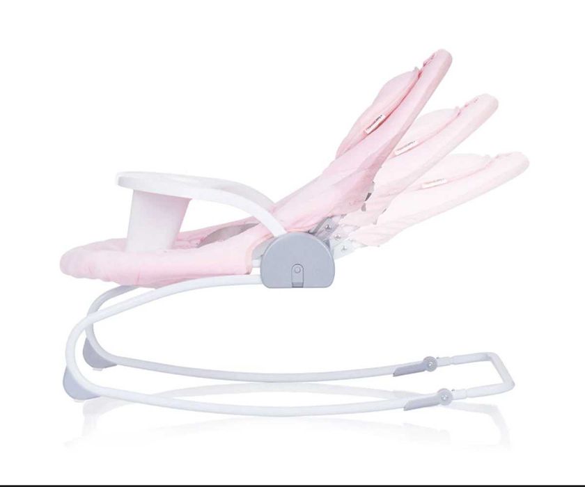 Chipolino Електрическа музикална бебешка люлка-шезлонг 2 в 1 Нукс
