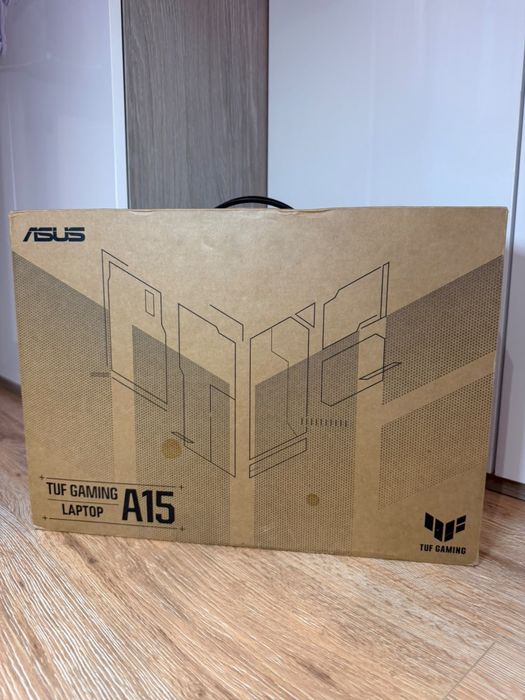 Laptop Gaming ASUS TUF A15 FA506NC -  AMD Ryzen 5 - 7535HS pana la 4.55 GHz, 15.6", Full HD, 144Hz, 16GB, 512GB SSD, GeForce RTX 3050 4GB GDDR6