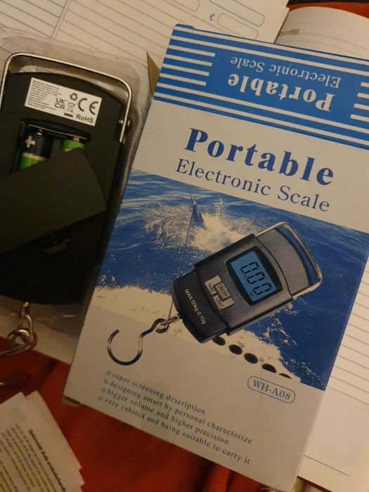 Cantar electronic portabil cu baterii