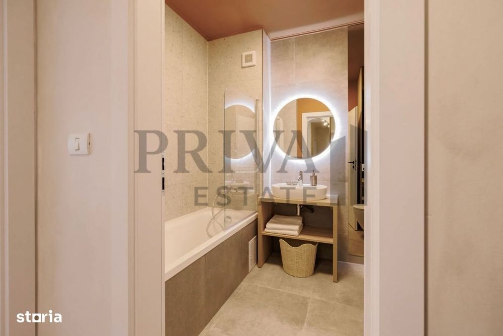Apartament lux 2 camere, 52 mp, etaj 10, parcare, Nord One Brediceanu