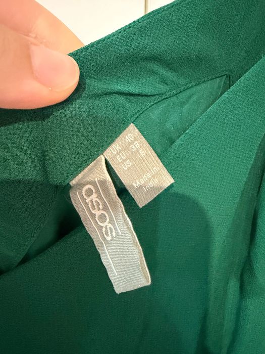 Дамска зелена рокля Asos