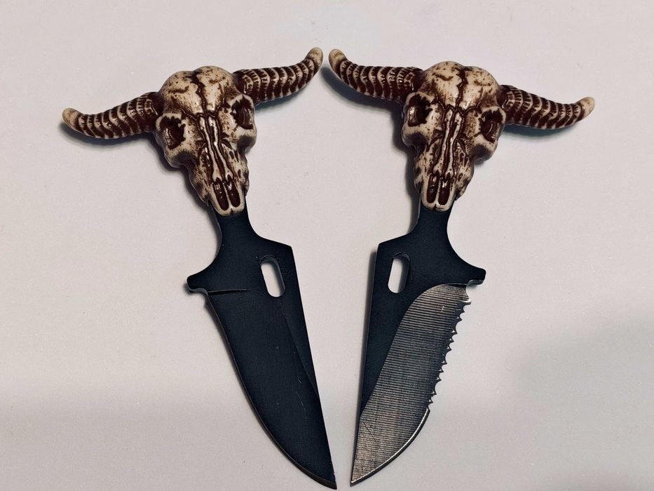 Нож за скрито носене TEXAS нож за врата Push Dagger