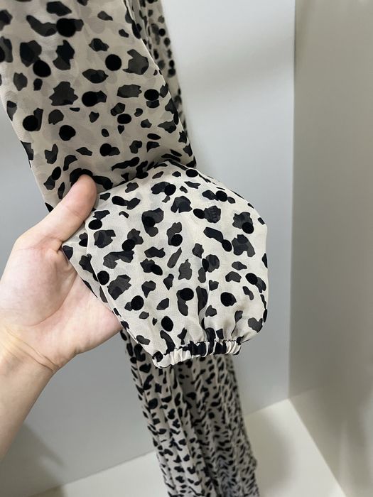 Женское платье с леопардовым принтом турецкого бренда LA JULYET