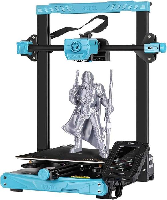 Imprimanta 3D Sovol SV07 Plus Large Klipper 3D Printer Max Speed 500mm/s 300mm*300mm*350mm