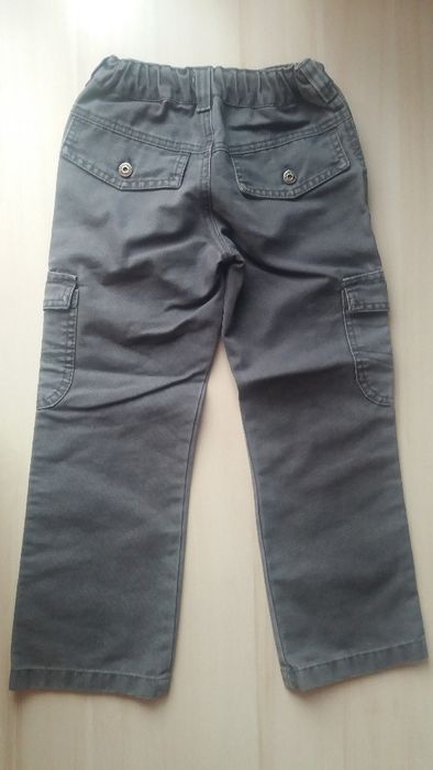 Пуловер, елек, риза, дънки, ватиран панталон, зимно яке, ръкавици 116