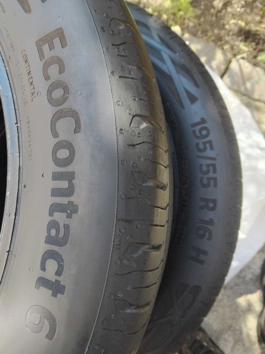 Anvelope vară Continental EcoContact 6 195/55 R16 H ( DOT 1225 )