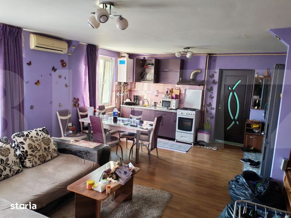 Apartament 3 camere, 58 mp, Aleea Muncii – centrala proprie