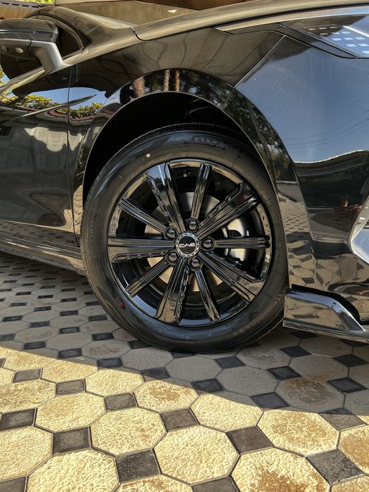 Черный наклейки на диски BYD CHAZOR