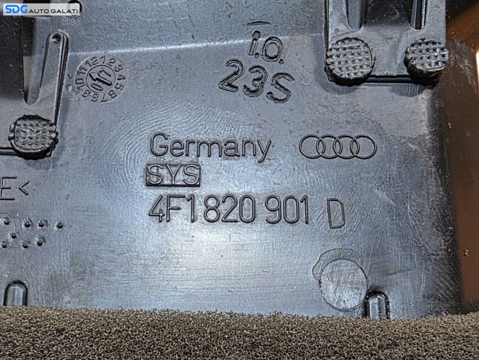 Grila Ventilatie Aerisire Bord Stanga Audi A6 C6 2004 - 2011 Cod 4F1820901D [D0748]