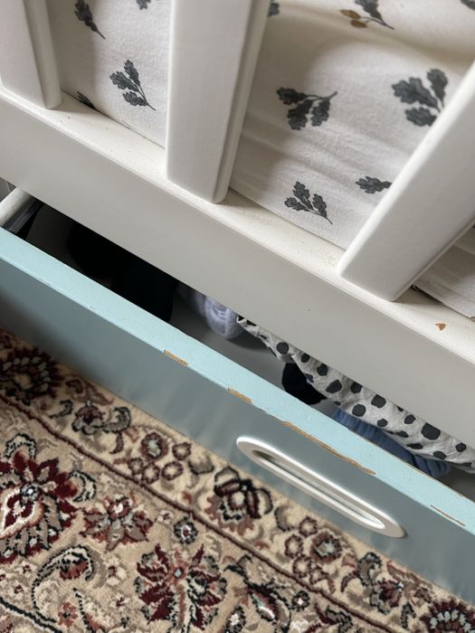 Дървено креватче Икеа 60х120