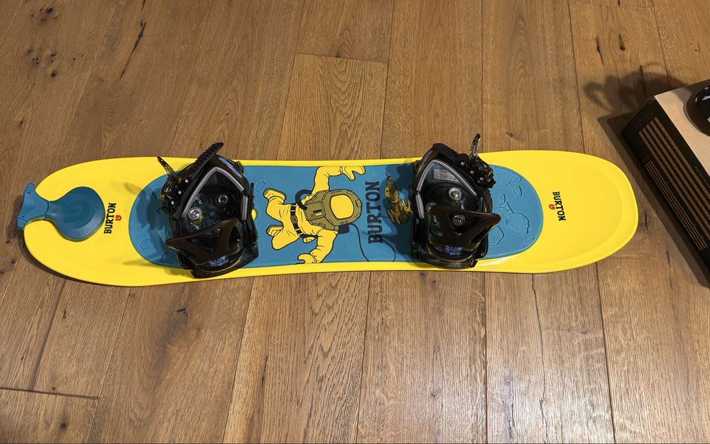 Set snowboard  Boots+Placa + legături Burton Riglet 90cm