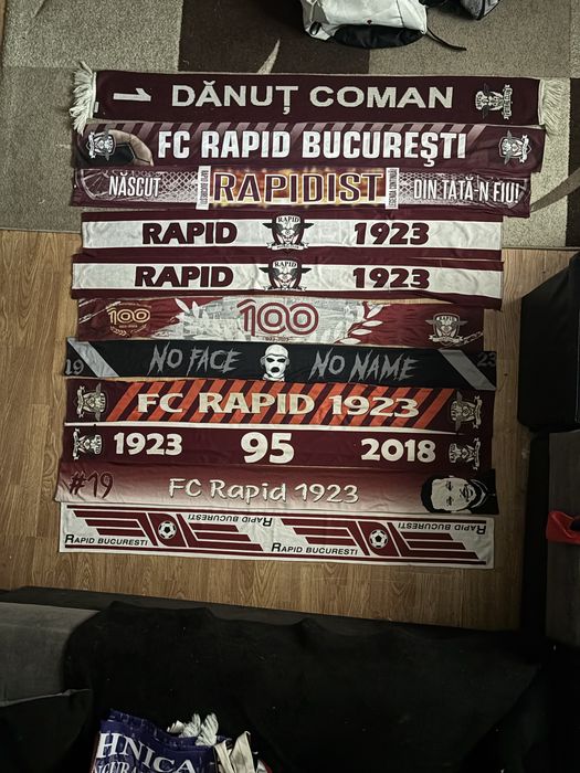 Esarfe vechi/ultras Rapid Bucuresti