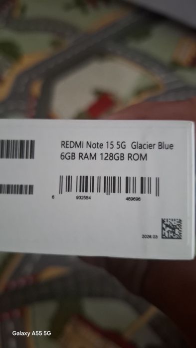 Xiaomi Redmi Note 15 5G - Нов, запечатан