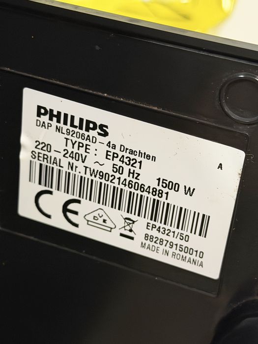 Кафемашина кафе автомат Philips EP4321 с гаранция