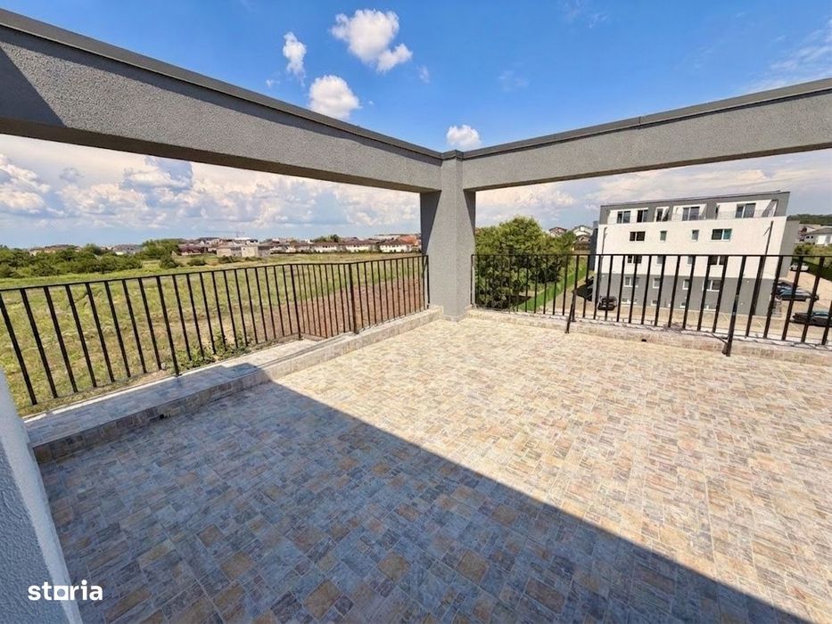 2 camere premium in Otopeni cu terasa de 30mp