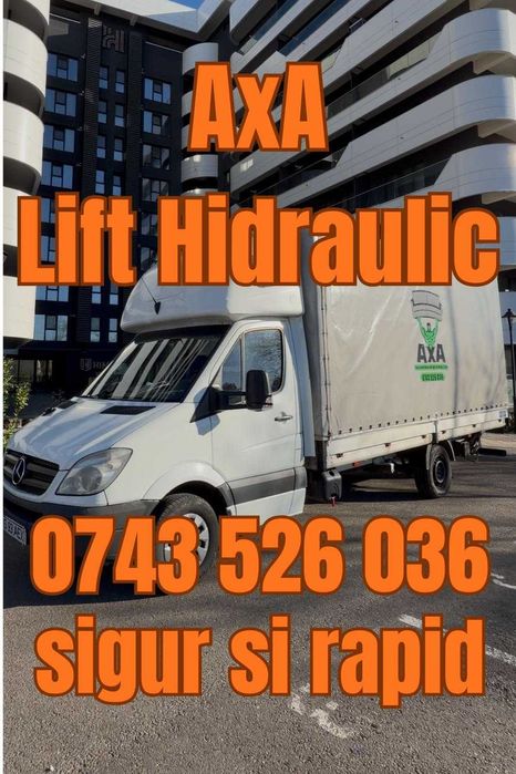 Transport marfa Iasi – Masina lift hidraulic – Ridicare paleti / marfa