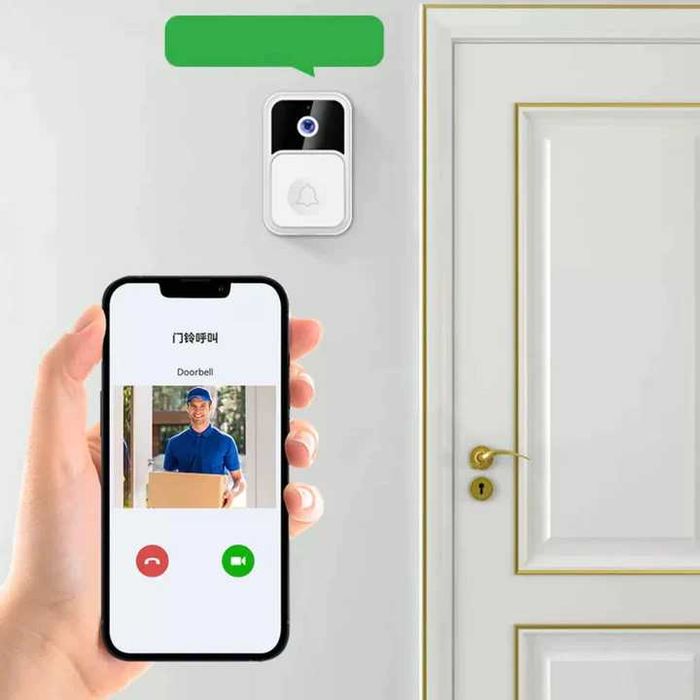 Sonerie wireless inteligenta ML050, camera HD, vedere de noapte