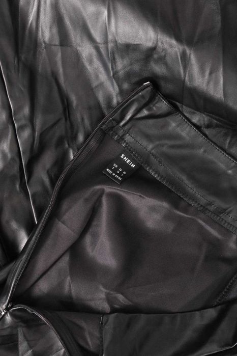 Чисто нова дълга черна кожена пола "Shein" / "Шейн" номер 36 размер S