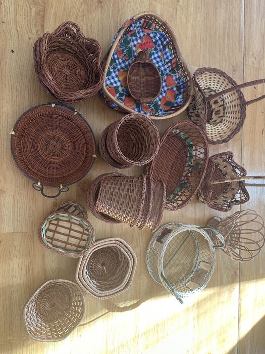 Плетеные корзины для подарков!