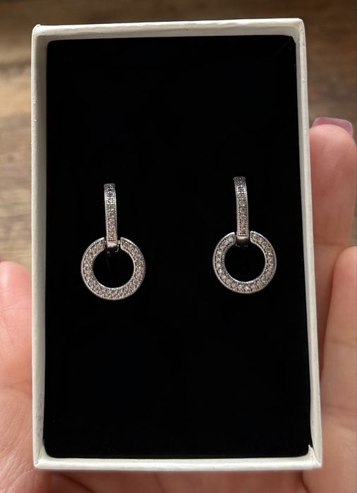 Серьги серебро 925 пробы