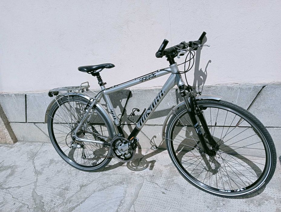 Bicicleta alu treking Winora Germania 27 V Shimano Deore LX suspensie