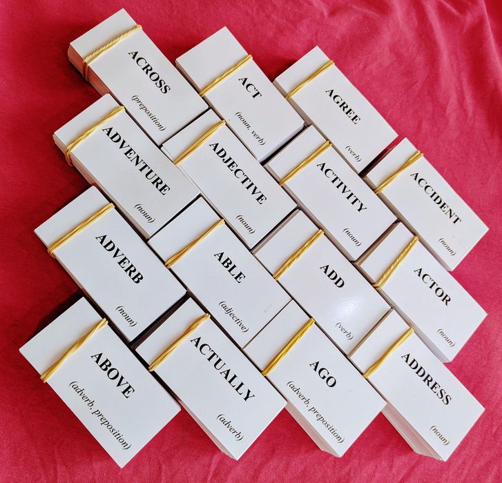 Флаш карти Английски език А1-А2