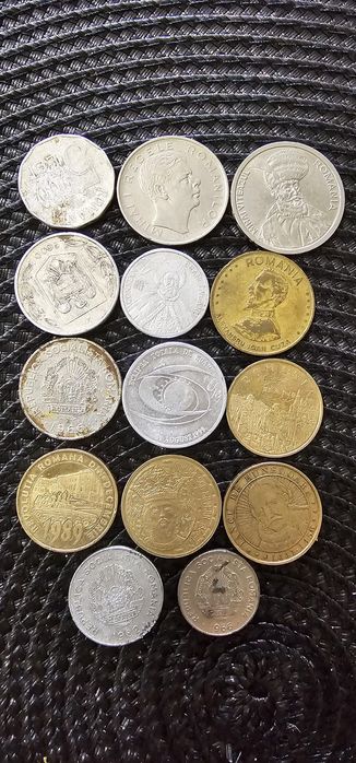 Colecție monezii vechi ,romînesti și străine