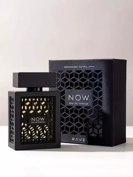 Parfyumlangan suv Now Rave by Lattafa erkaklar uchun, 100 ml