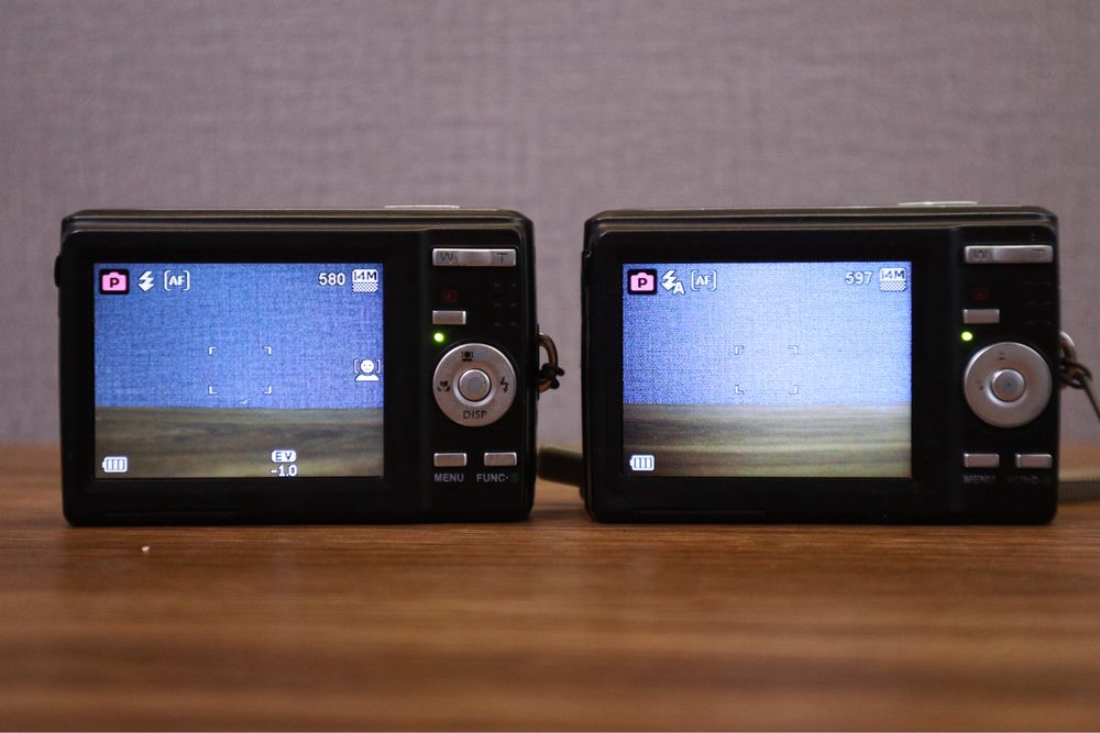 Два фотоаппарата Benq DC C1450