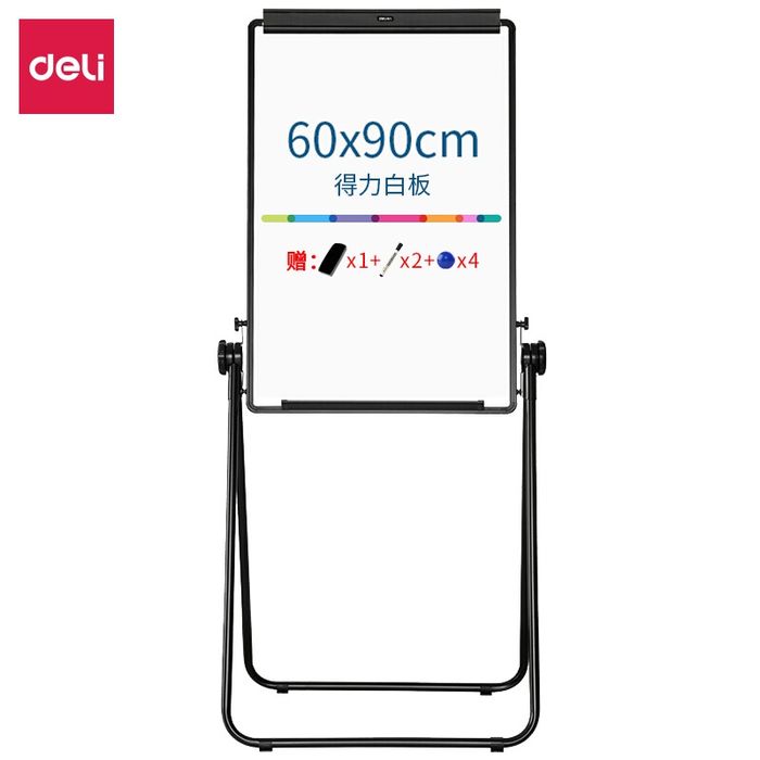 Складрой Флип-чарт доска "Deli" на подставке, 90 х 60 см