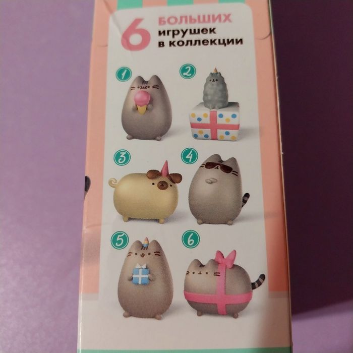 Pusheen (пушин) и Pugsheen фигурки
