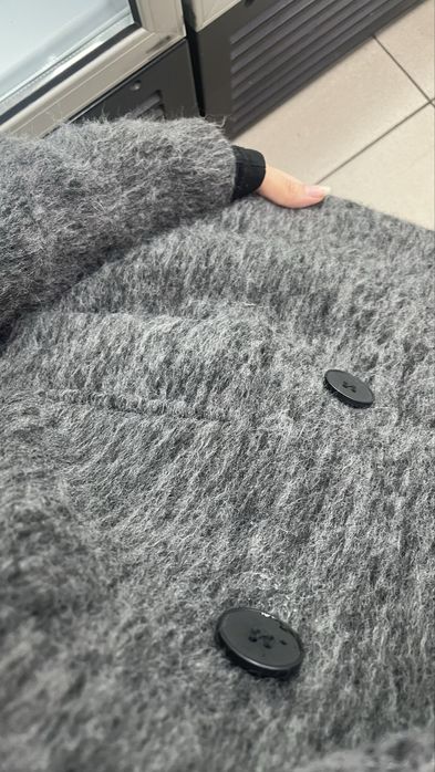 Пальто серого цвета