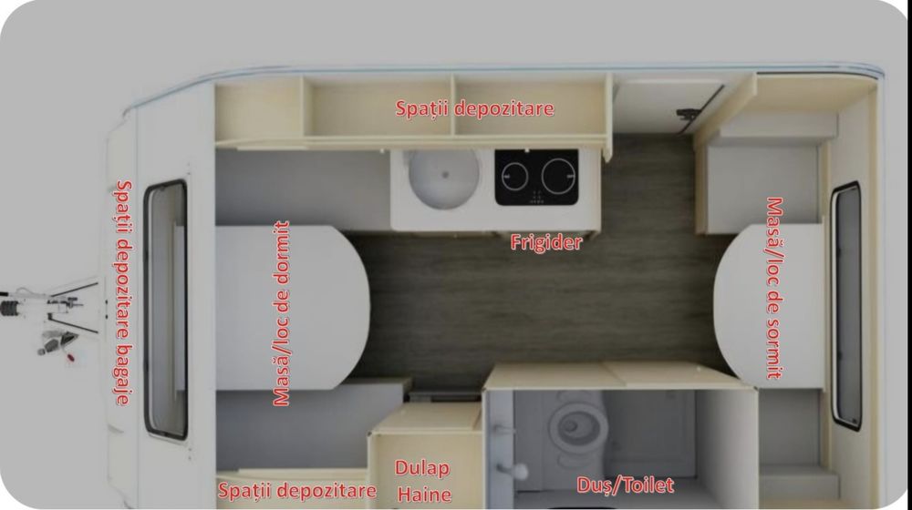 Inchiriere Rulotă Oferta 2  zile gratis