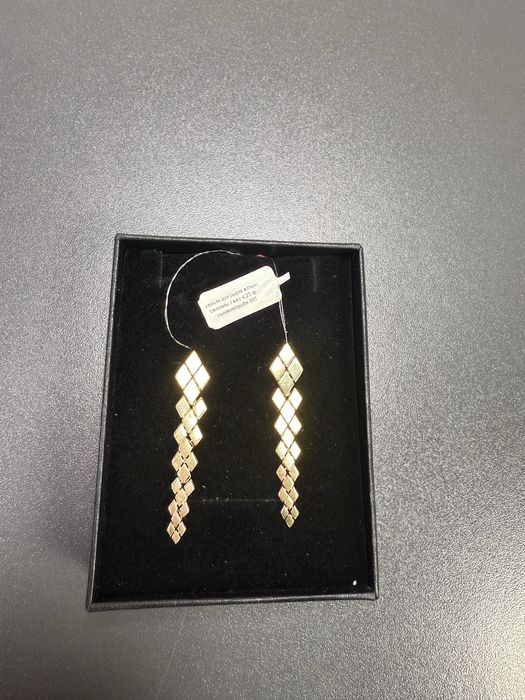 Золотые Серьги  висюлка