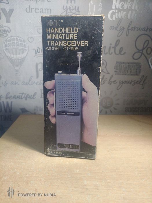 Handheld miniature transceiver ct-998