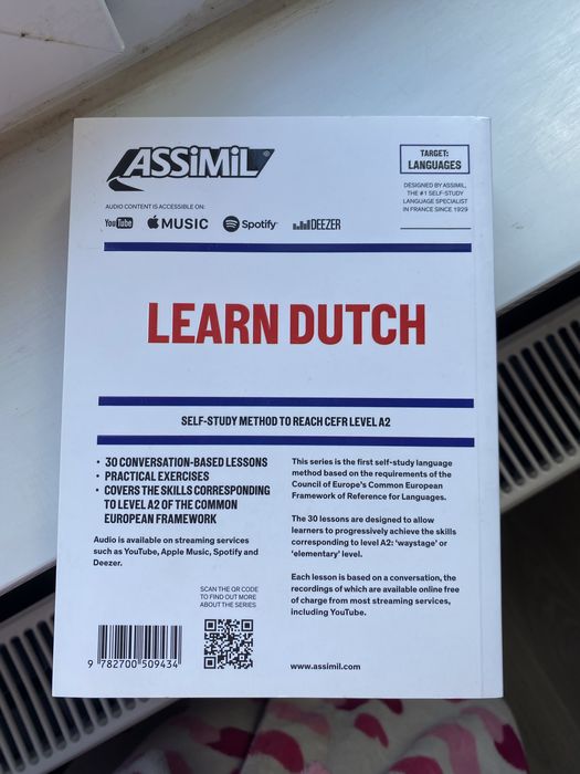 Carte invata neerlandeza Assimil-Learn Dutch (olandeza)