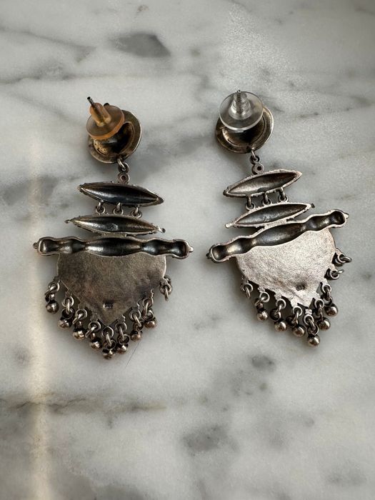 Серьги серебряные