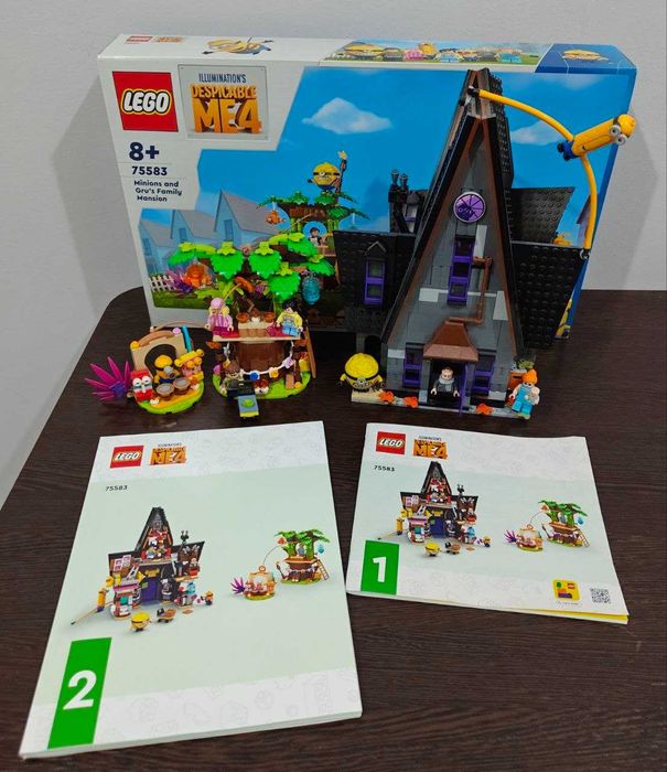 Lego Minions and Gru's Family Mansion 75583 Дом Грю Гадкий Я