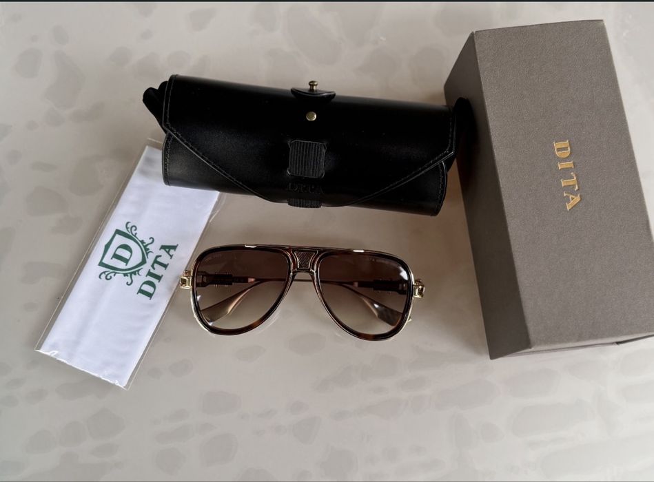 Ochelari de soare Dita Grand Decade aurii