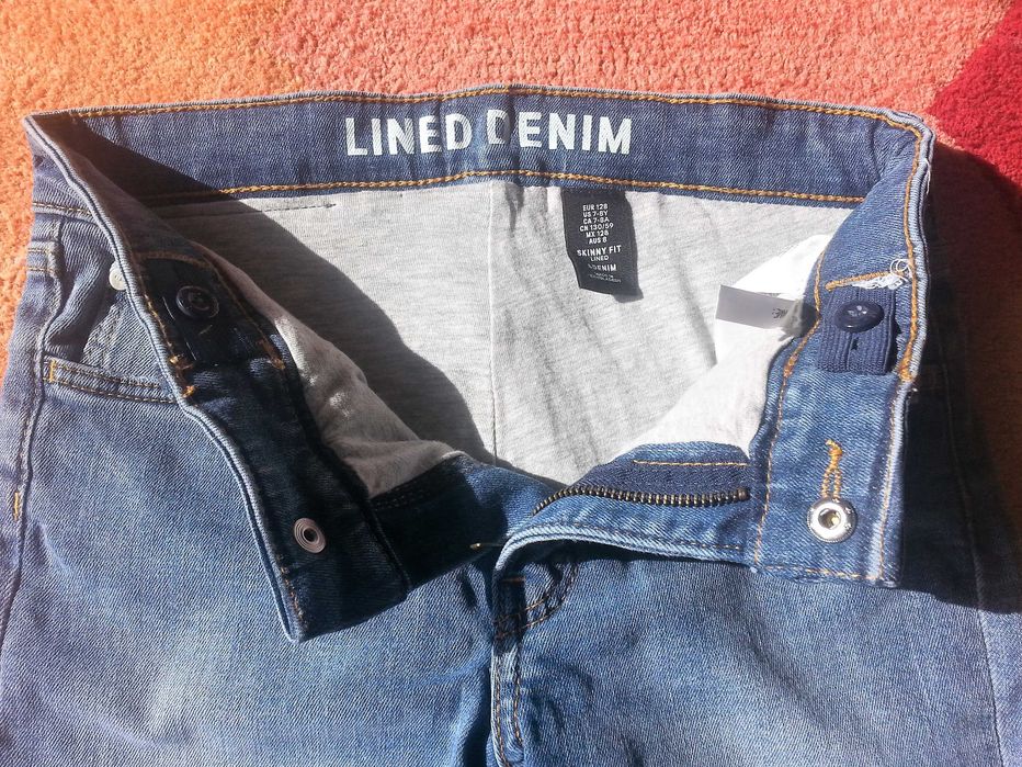 Нови Детски Дънки Denim 128см