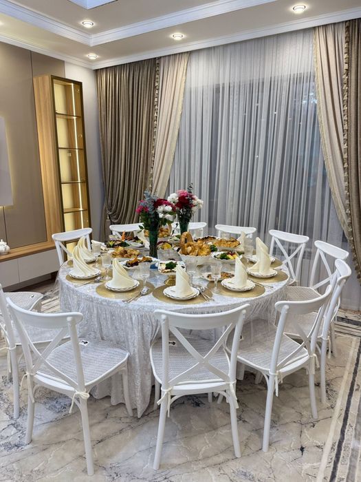 Аренда стол, стулья, посуда