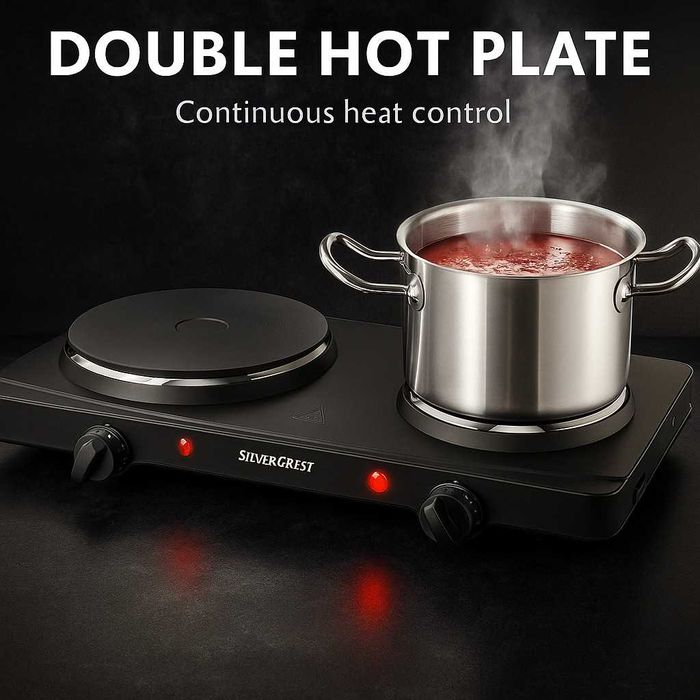 Двоен котлон SilverCrest – 2500W