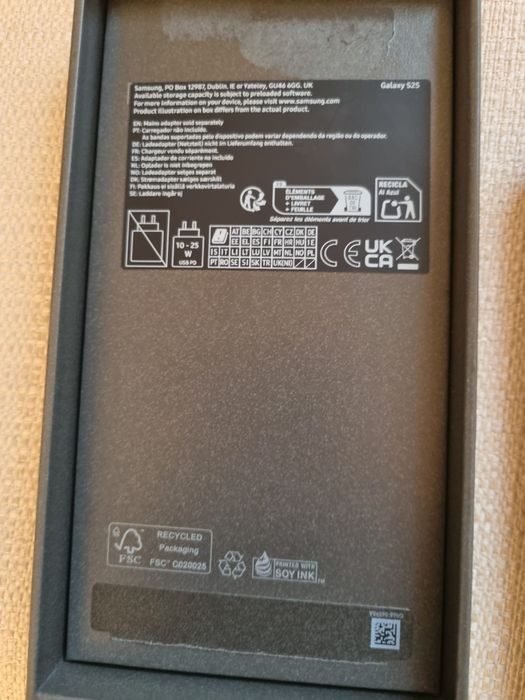 Samsung S25  256Gb nou