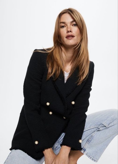 Твыдовый пиджак от Mango