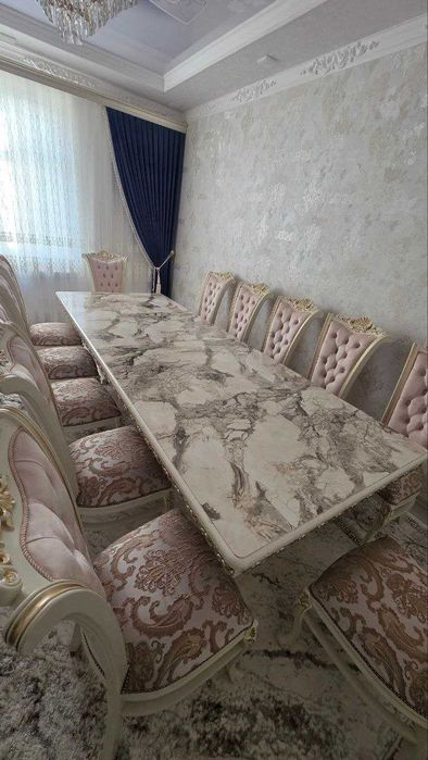 12 Odamlik Stol kursilari bilan