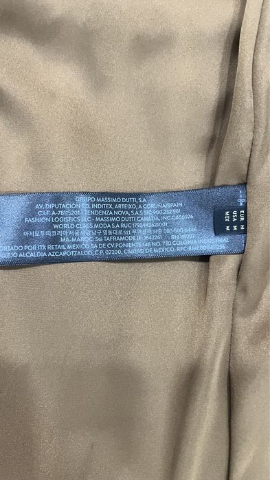 Кожанный плащ массимо дути