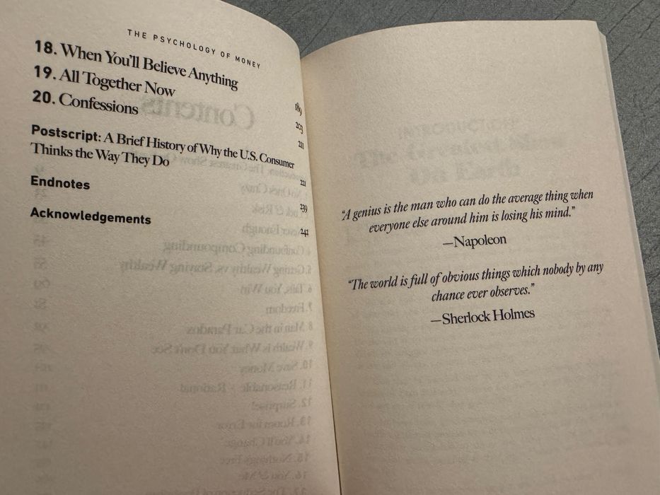 Книга Psychology of Money от Morgan Housel