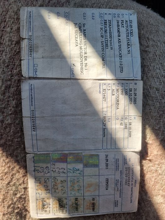 Fiat   Ducato   2.0JTD an fabricație 2005