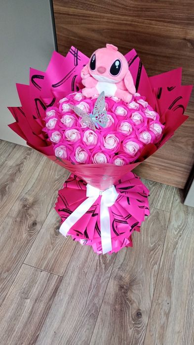 Buchete de trandafiri din săpun