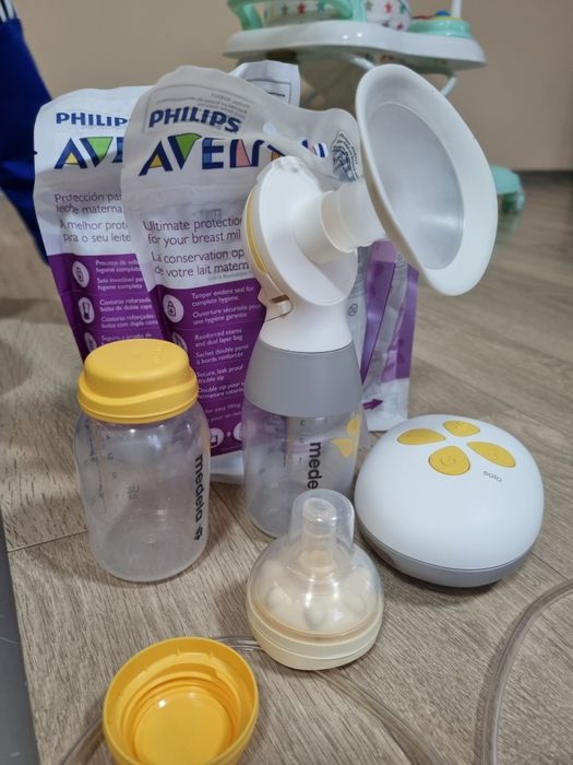 Електрическа Помпа за кърма Medela solo с подаръци